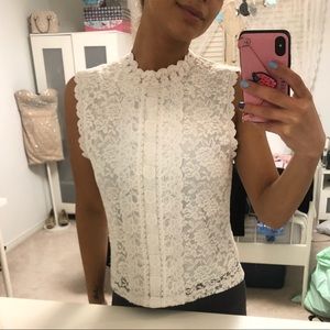 Lace top!
